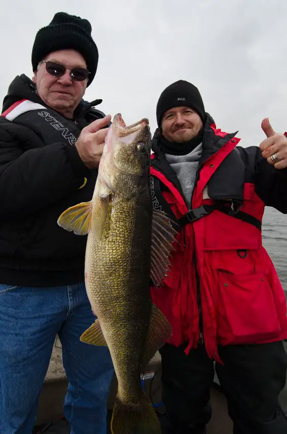 Bob and his guide with another beauty!