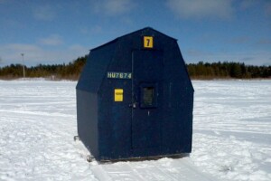 Ice Hut Registration Required on Area Lakes