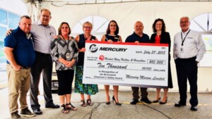 Mercury Marine Canada presented with Brunswick Chairman’s Safety Award