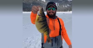 State Record Yellow Perch Caught While Ice Fishing