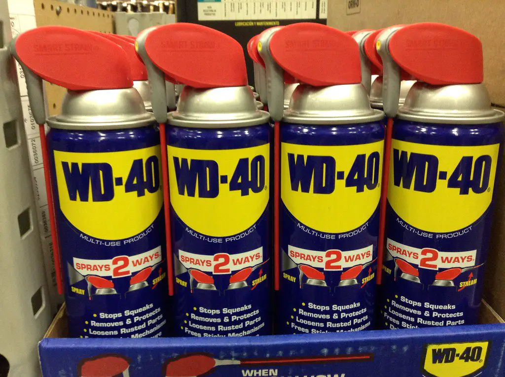 WD-40 always has a place in our boat when fishing in cold weather