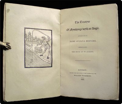 A Treatyse of Fysshynge wyth an Angle -  the origins of catch and release fishing