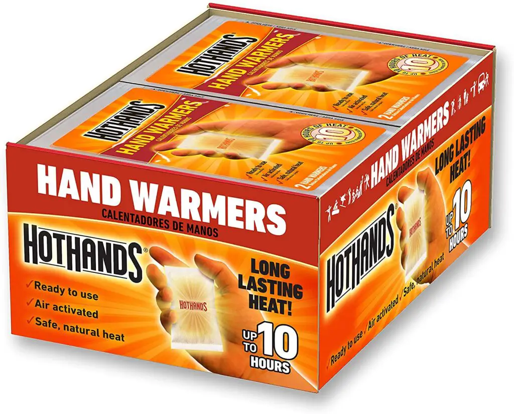 Hand warmers - cold water fishing essentials