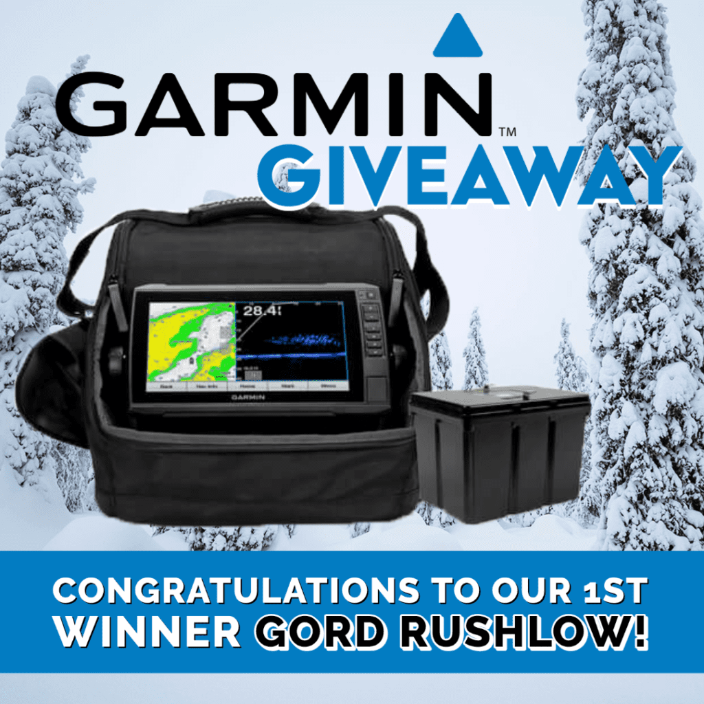 Garmin Livescope Ice Fishing Bundle Winner 1st Draw Fish'n Canada