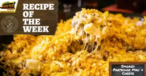 Smoked Partridge Mac & Cheese – Recipe of the Week