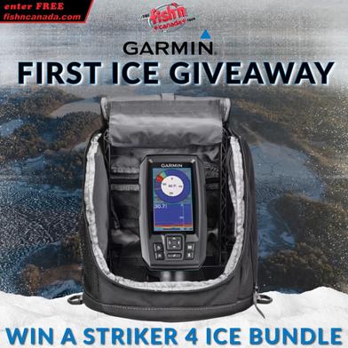 GARMIN STRIKER™ PLUS 4 First Ice Giveaway - Fish'n Canada