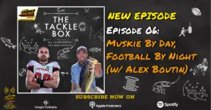 The Tacklebox Episode 06: Muskie By Day, Football By Night (with Alex Boutin)