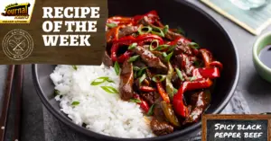 Spicy Black Pepper Beef – Recipe of the Week