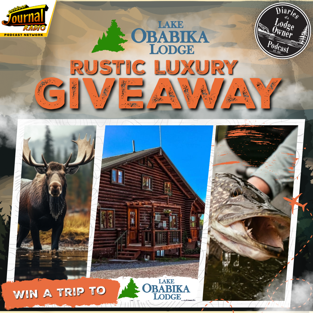 online contests, sweepstakes and giveaways - Diaries of Lodge Owner Rustic Luxury Giveaway - Fish'n Canada