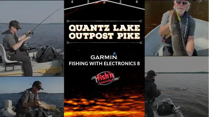 Quantz Lake Outpost Pike - Fishing with Electronics - Fish'n Canada