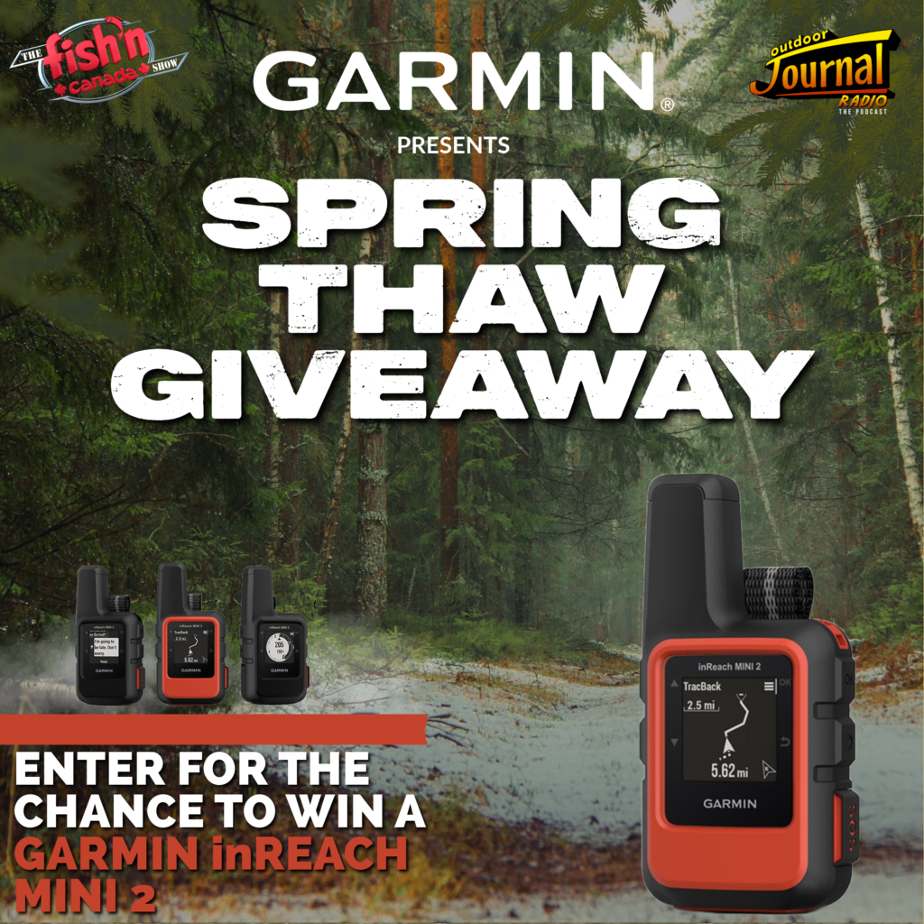 online contests, sweepstakes and giveaways - Garmin Spring Thaw Giveaway - Fish'n Canada