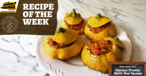 Venison Stuffed Patty Pan Squash – Recipe of the Week